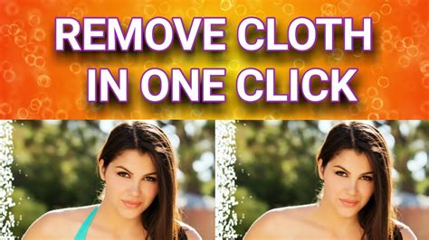 remove clothing from a picture